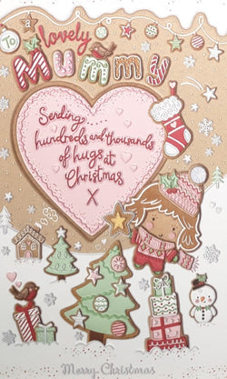 Mummy Christmas Card