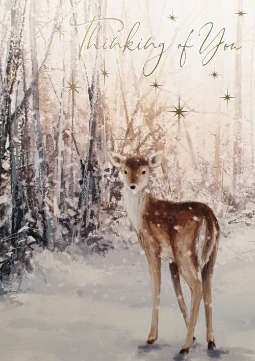 Thinking Of You Christmas Card