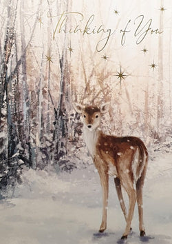 Thinking Of You Christmas Card