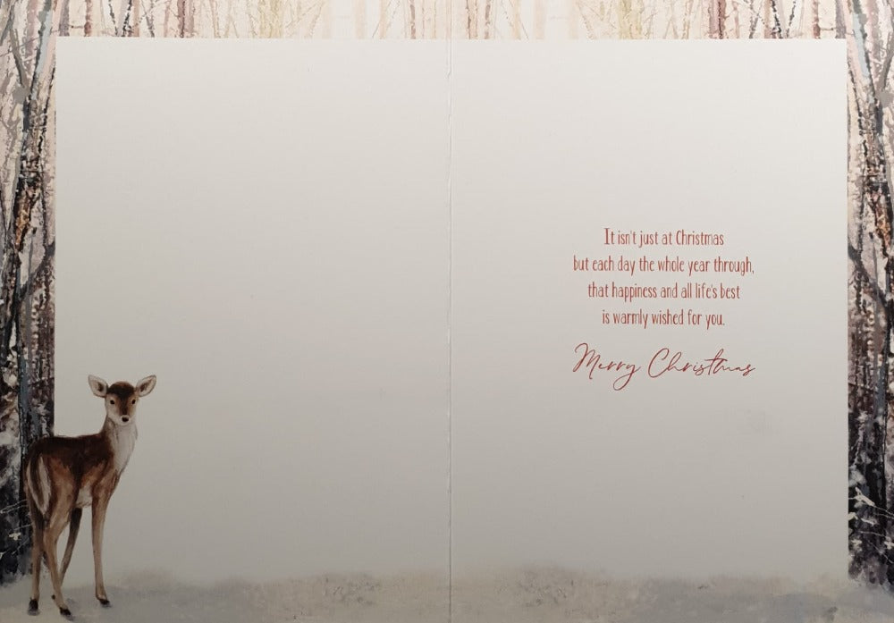 Thinking Of You Christmas Card