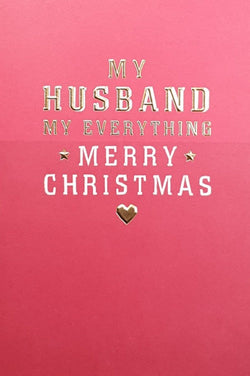 Husband Christmas Card