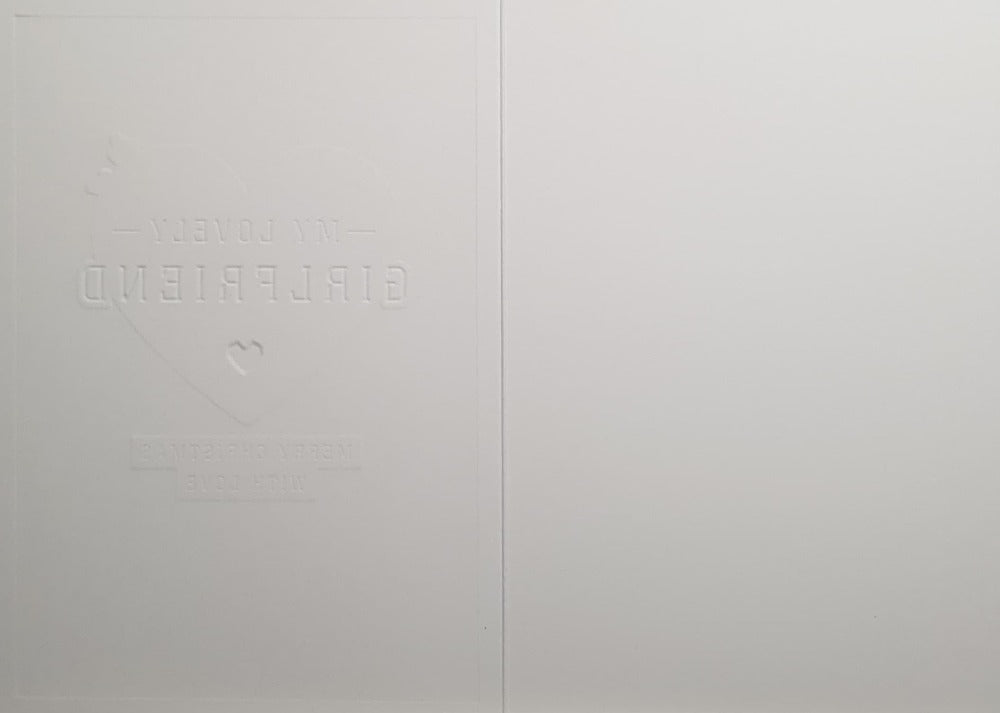 Girlfriend Christmas Card