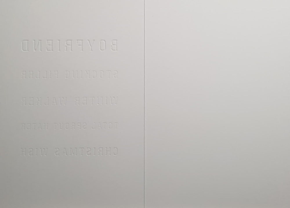 Funny Boyfriend Christmas Card