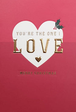 One I Love Christmas Card