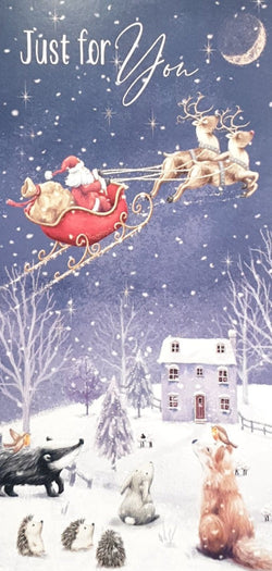 Just For You Christmas Card