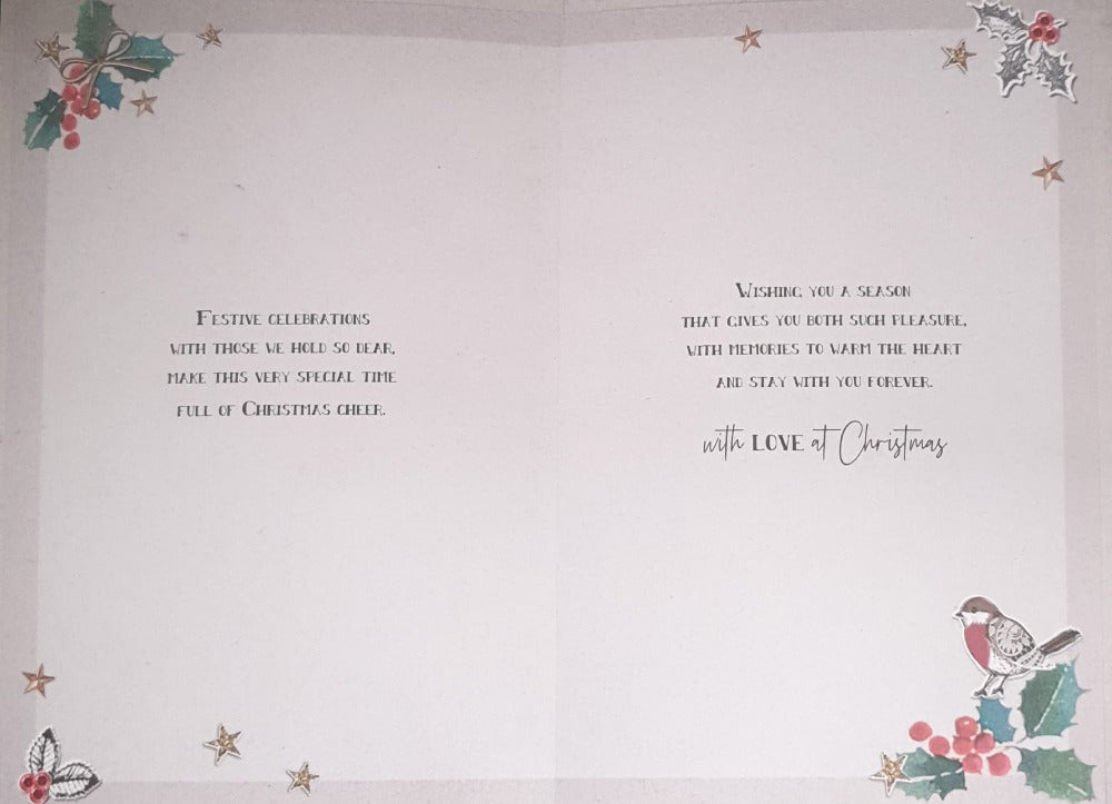 Sister And Partner Christmas Card