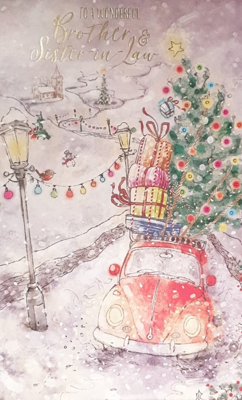 Brother And Sister In Law Christmas Card