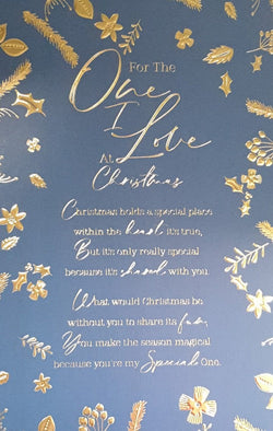 One I Love Christmas Card
