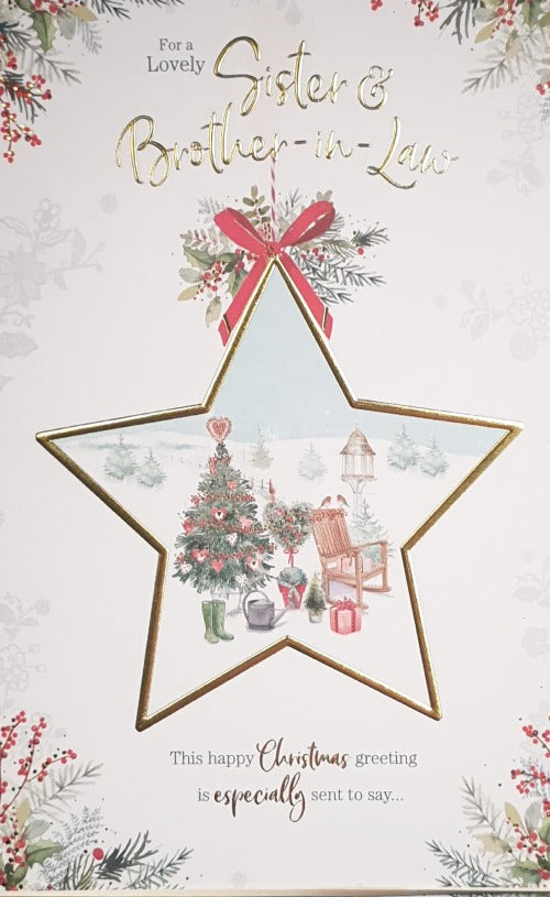 Sister And Brother In Law Christmas Card