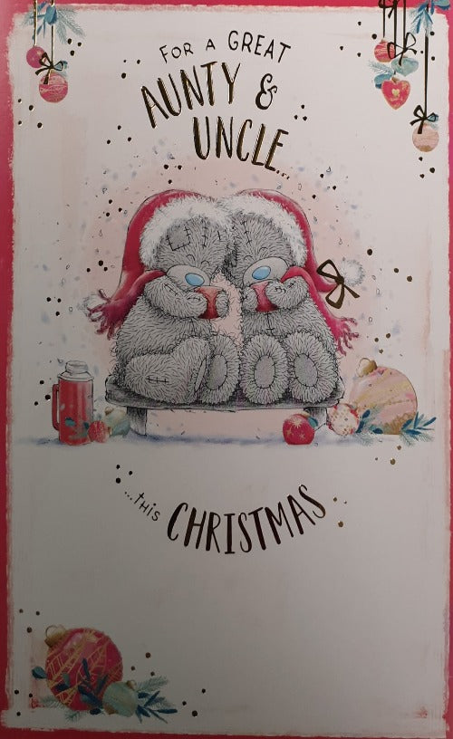Aunty And Uncle Christmas Card