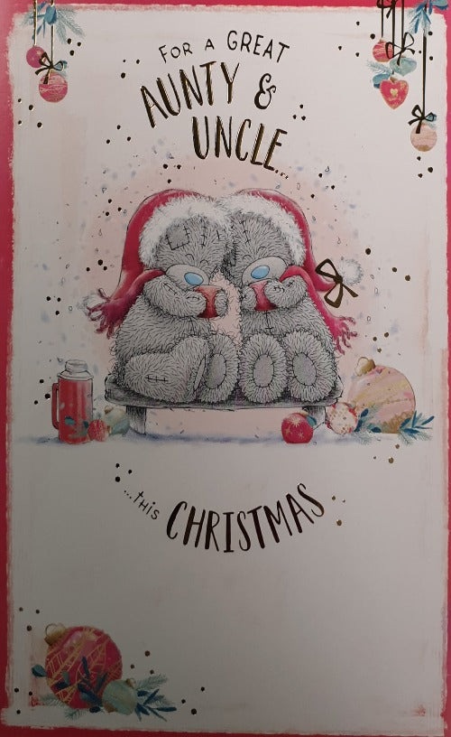 Aunty And Uncle Christmas Card