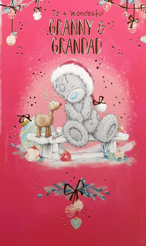 Granny And Grandad Christmas Card