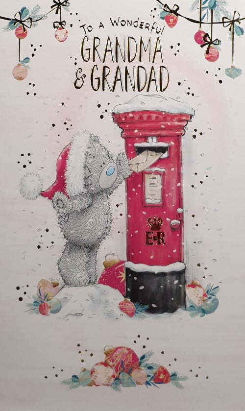 Grandma And Grandad Christmas Card