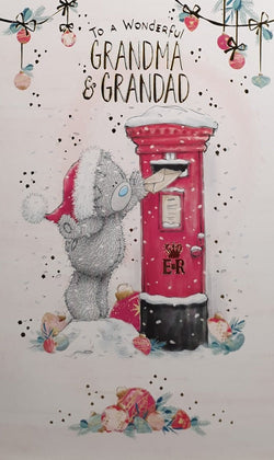 Grandma And Grandad Christmas Card