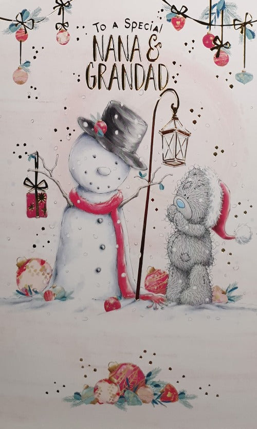 Special Nana And Grandad Christmas Card