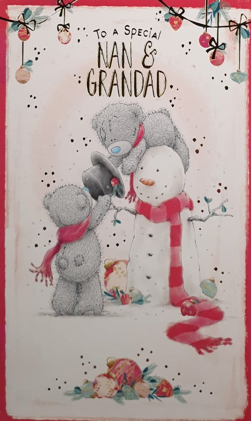 Special Nan And Grandad Christmas Card