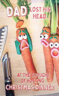 Funny Dad Christmas Card