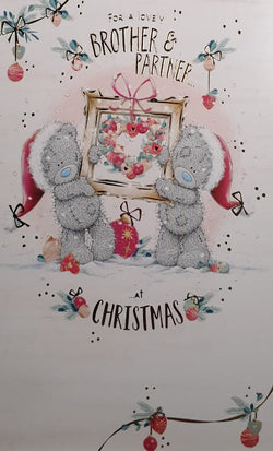 Brother And Partner Christmas Card