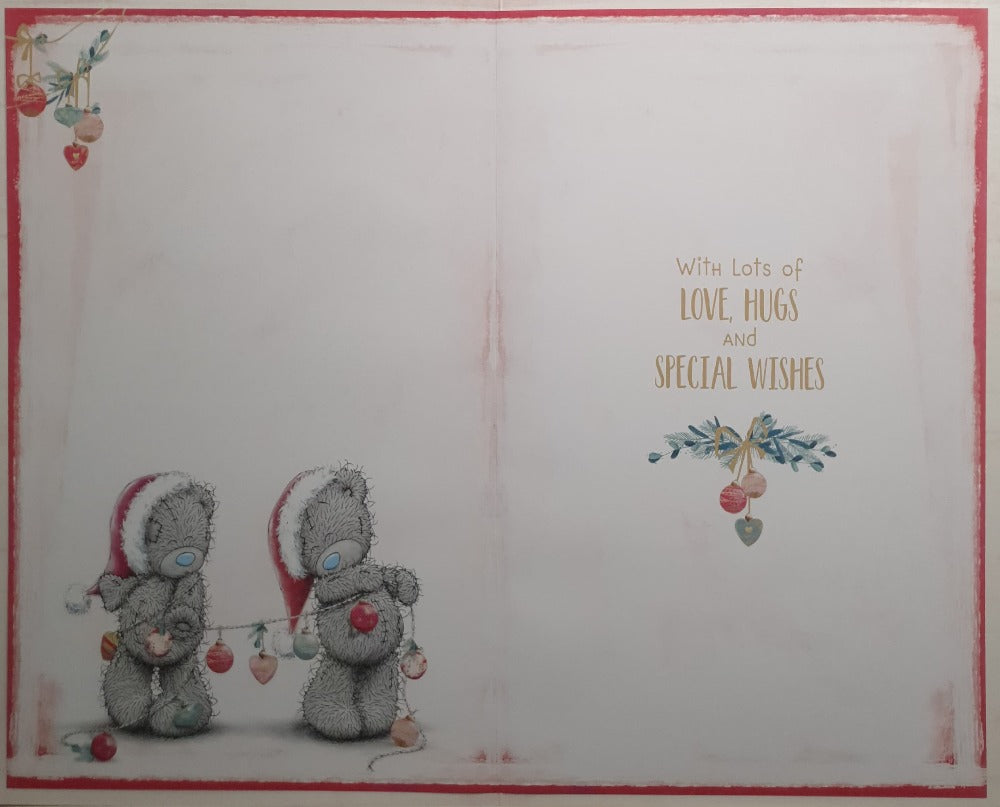 Mam And Dad Christmas Card