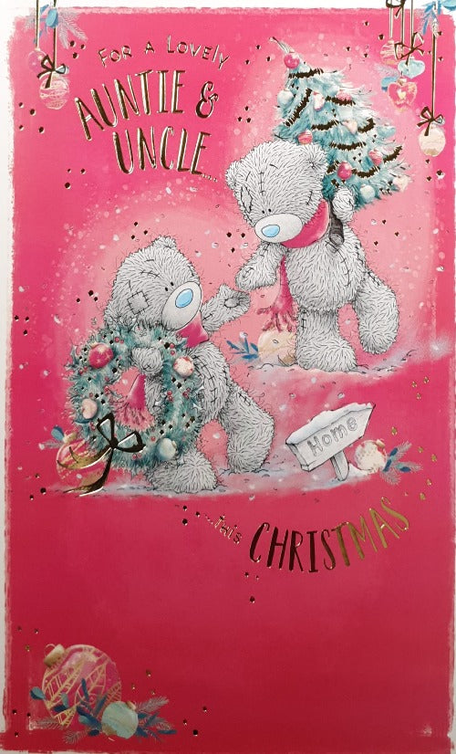 Auntie And Uncle Christmas Card