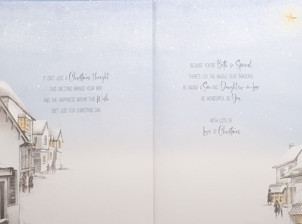 Son And Daughter In Law Christmas Card