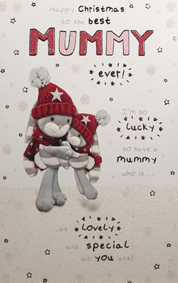 Mummy Christmas Card