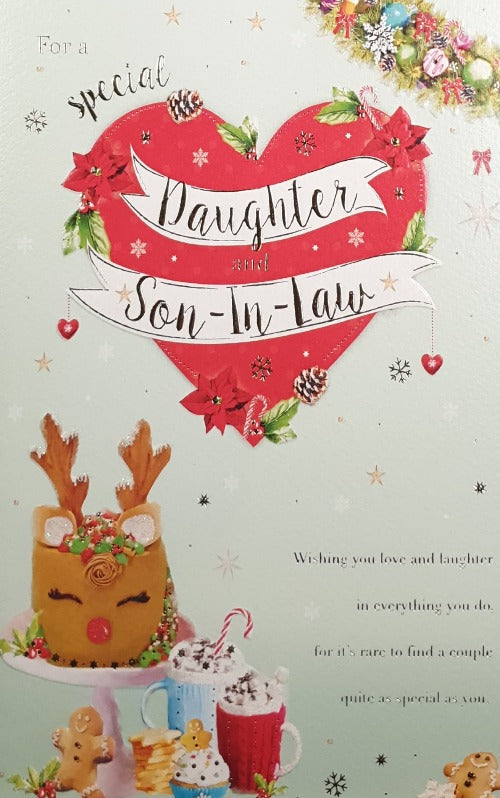 Special Daughter And Son In Law Christmas Card