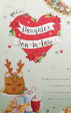 Special Daughter And Son In Law Christmas Card