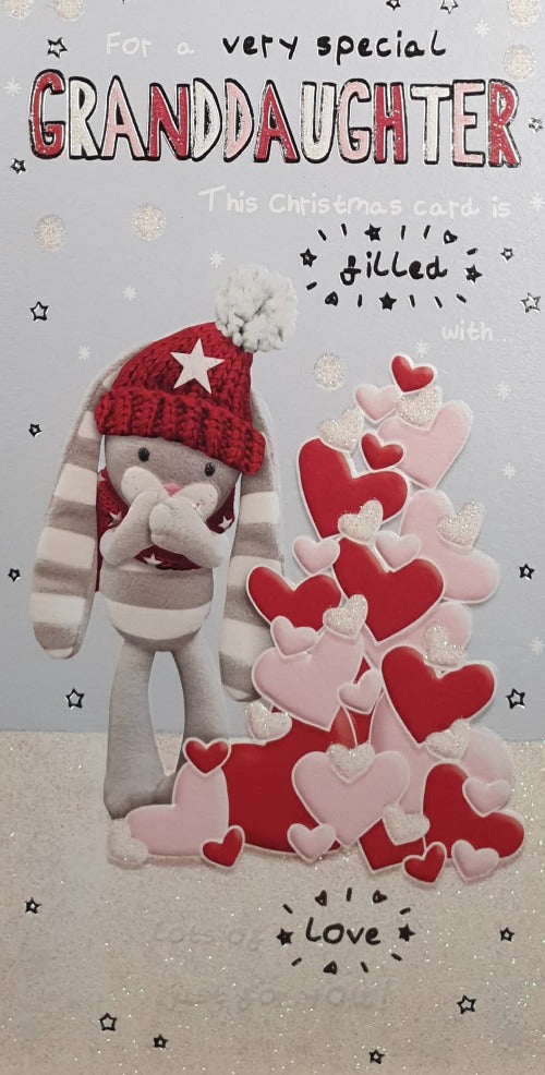 Special Granddaughter Christmas Card