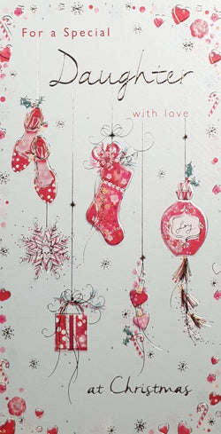 Special Daughter Christmas Card