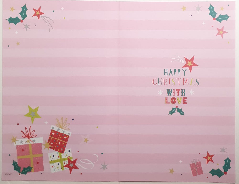 Granddaughter Christmas Card