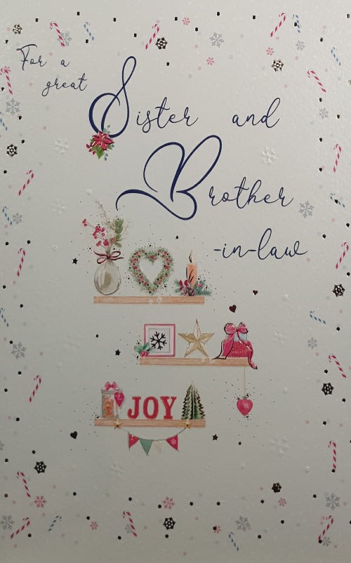 Sister And Brother In Law Christmas Card
