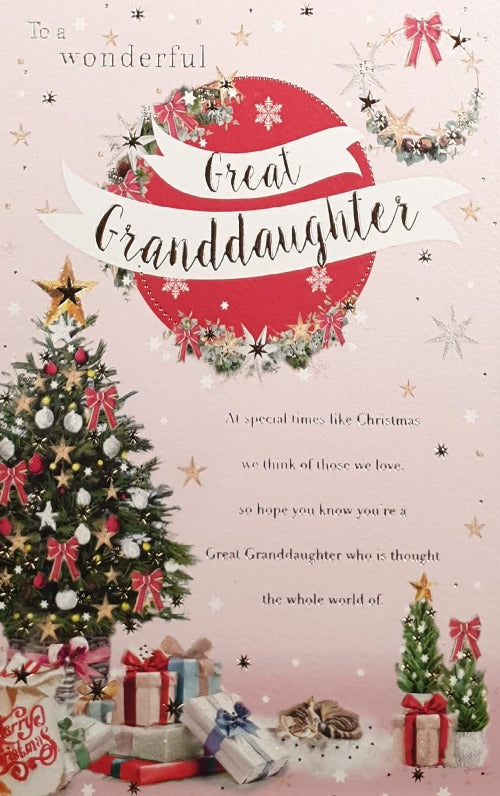 Great Granddaughter Christmas Card