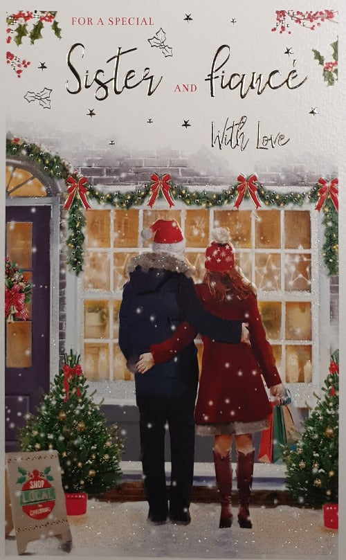 Special Sister And Fiance Christmas Card