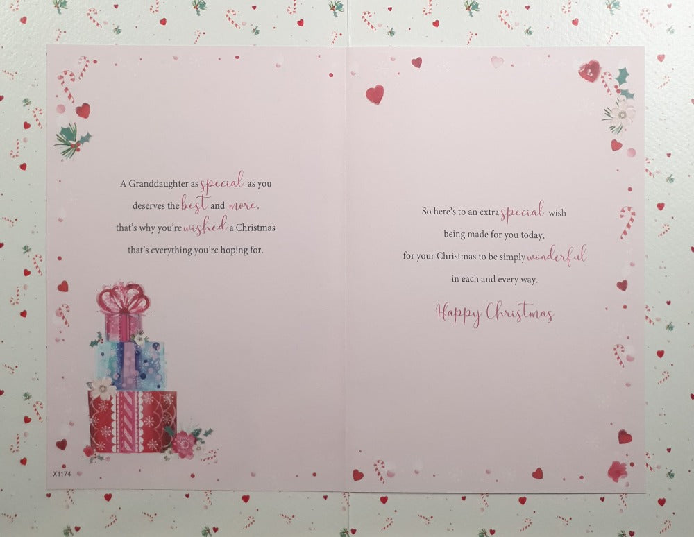 Granddaughter Christmas Card