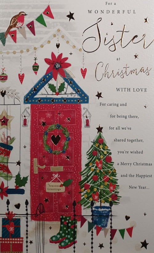 Sister Christmas Card