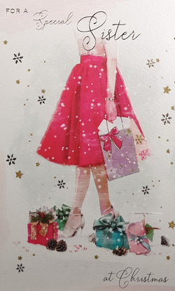 Special Sister Christmas Card