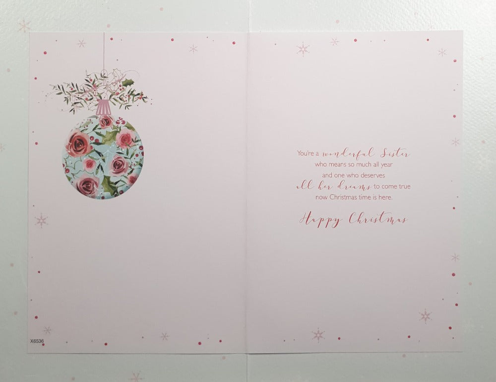 Sister Christmas Card