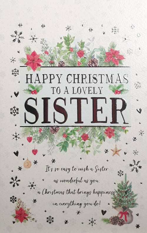 Sister Christmas Card