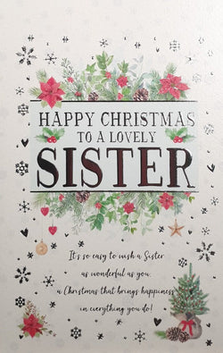 Sister Christmas Card