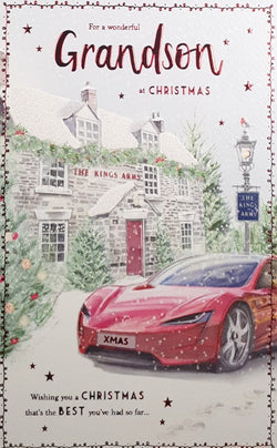 Grandson Christmas Card