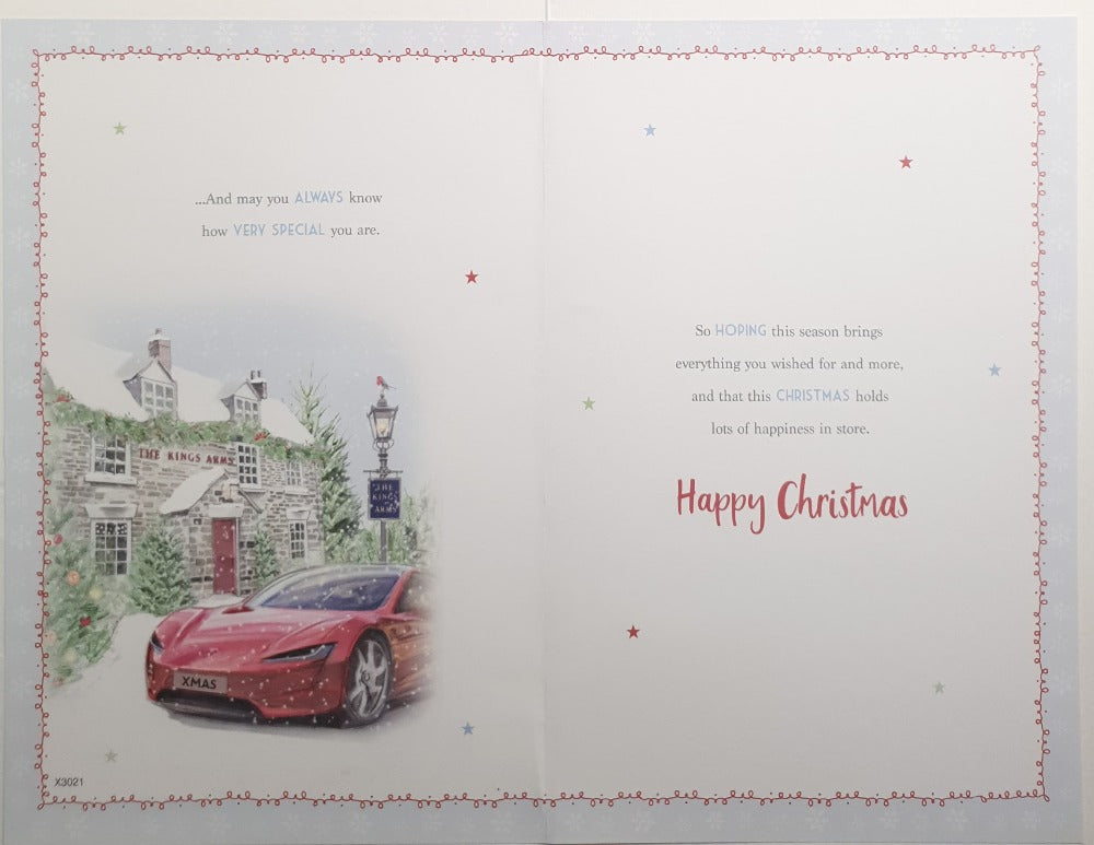 Grandson Christmas Card