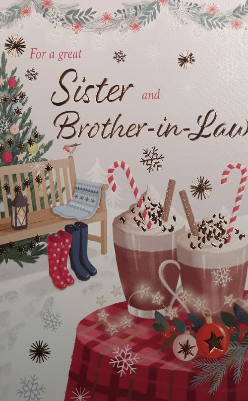 Sister And Brother In Law Christmas Card