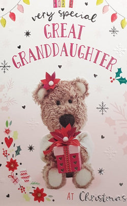 Special Great Grand Daughter Christmas Card