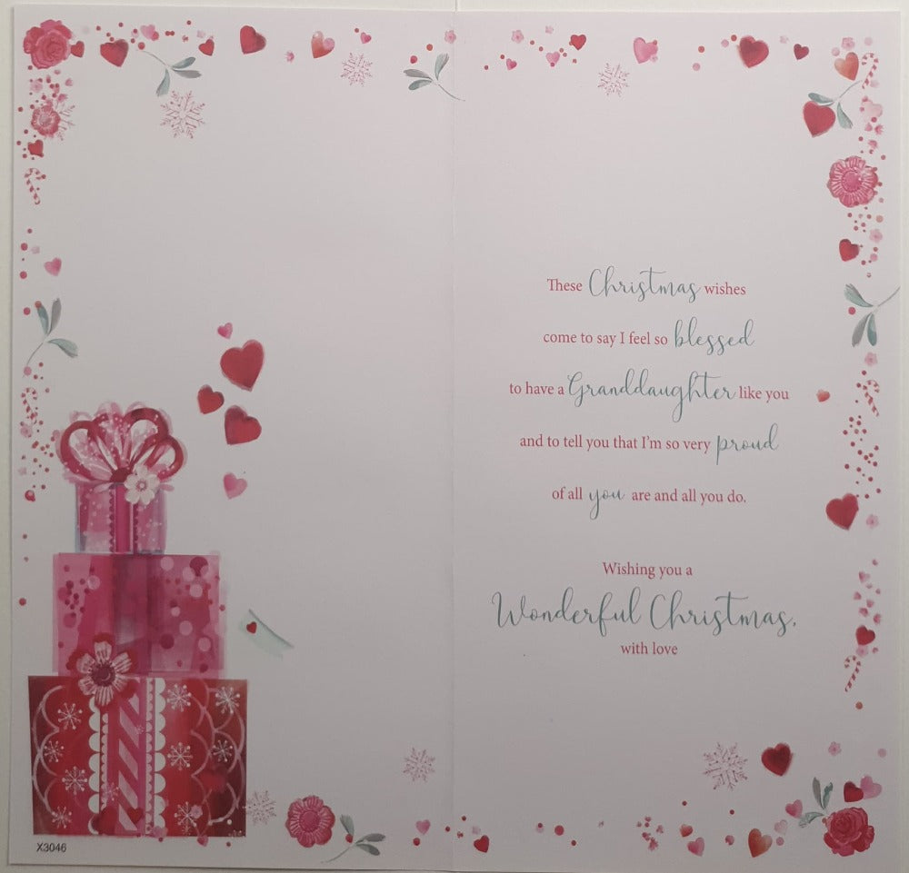 Granddaughter Christmas Card