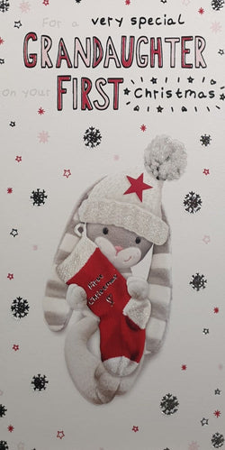 Special Granddaughter Christmas Card