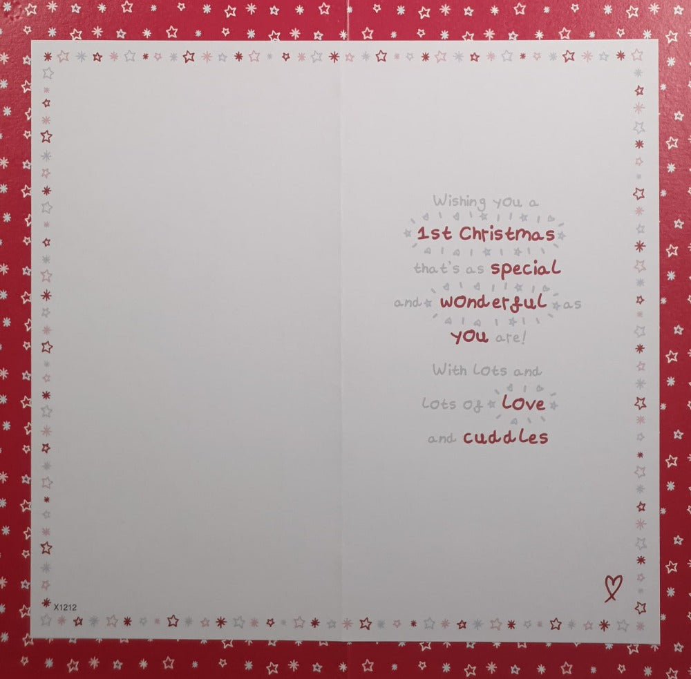 Special Granddaughter Christmas Card