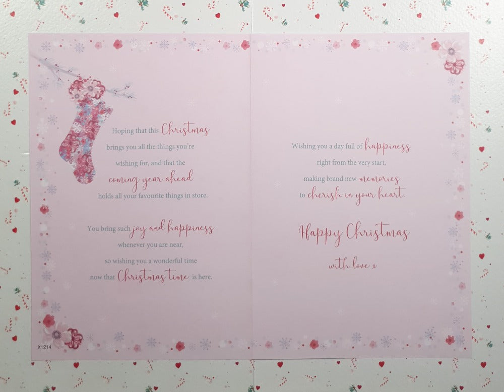 Special Great Granddaughter Christmas Card