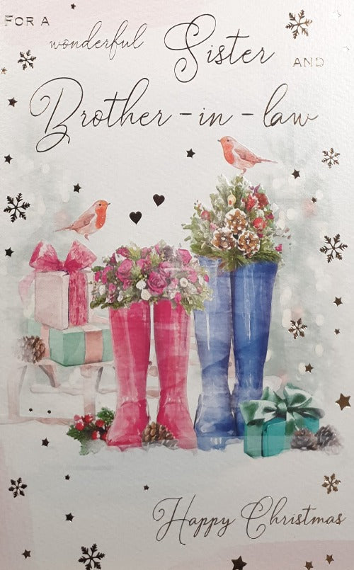 Sister And Brother In Law Christmas Card