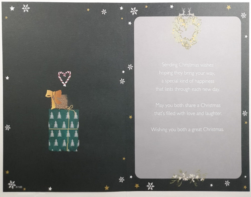 Mum And Dad Christmas Card 